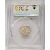 AUSTRALIA 1918 . SIXPENCE . PCGS AU50